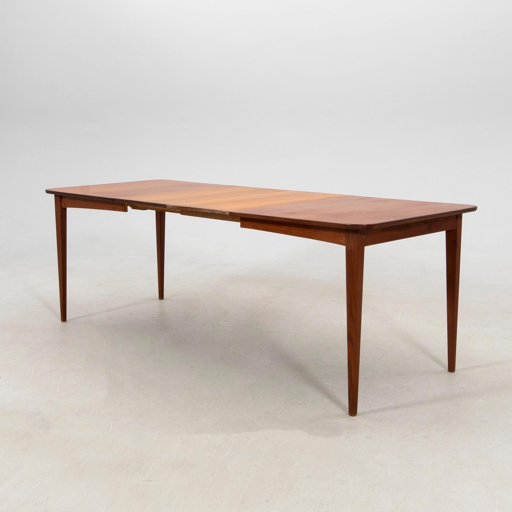 Matbord 1900-talets andra hälft.