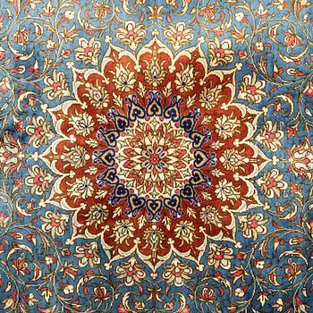 Matta Ghom silke ca 149x100 cm.