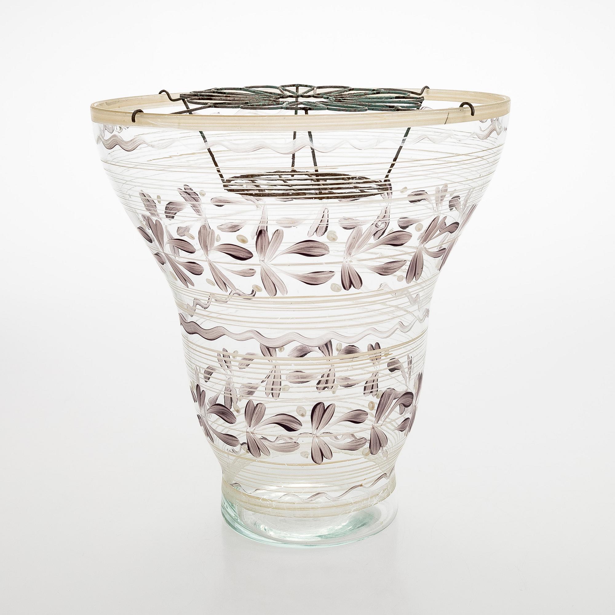 A 1940's jardinière for Kauklahden Lasitehdas.