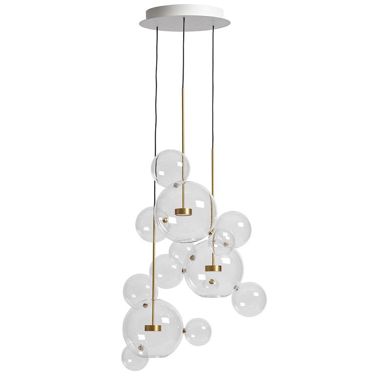 Giopato & Coombes, a "Bolle 14" ceiling lamp, Italy, post 2015.
