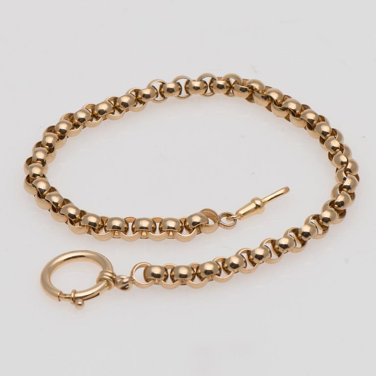 KLOCKKED, 14K guld, Pirkan Kulta Tammerfors 1998.