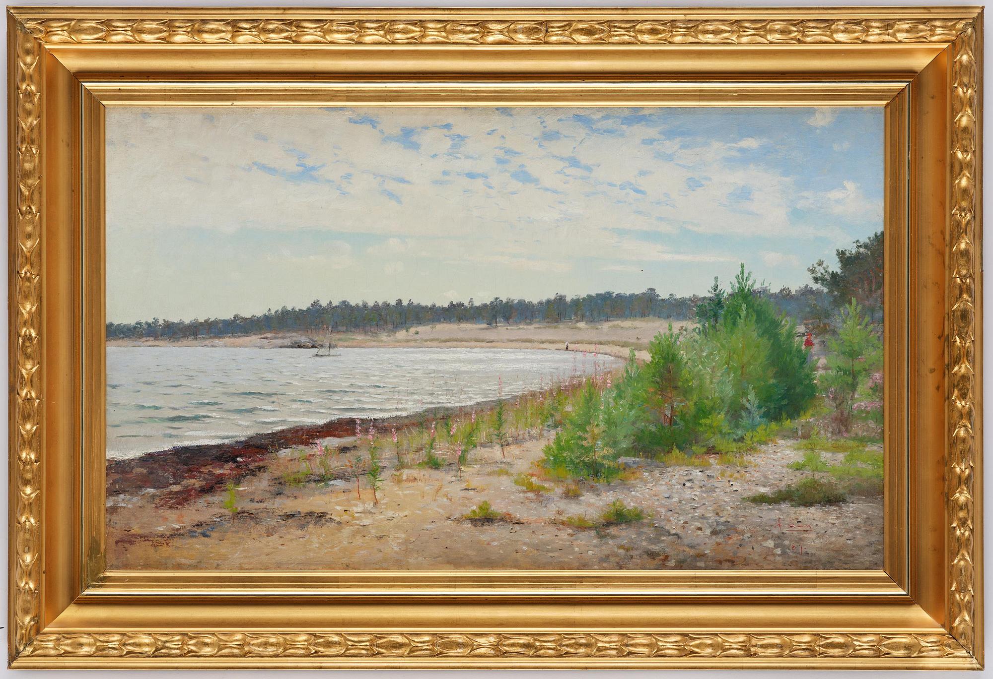 Axel Lindman, Skärkarlshamn, Sandhamn.