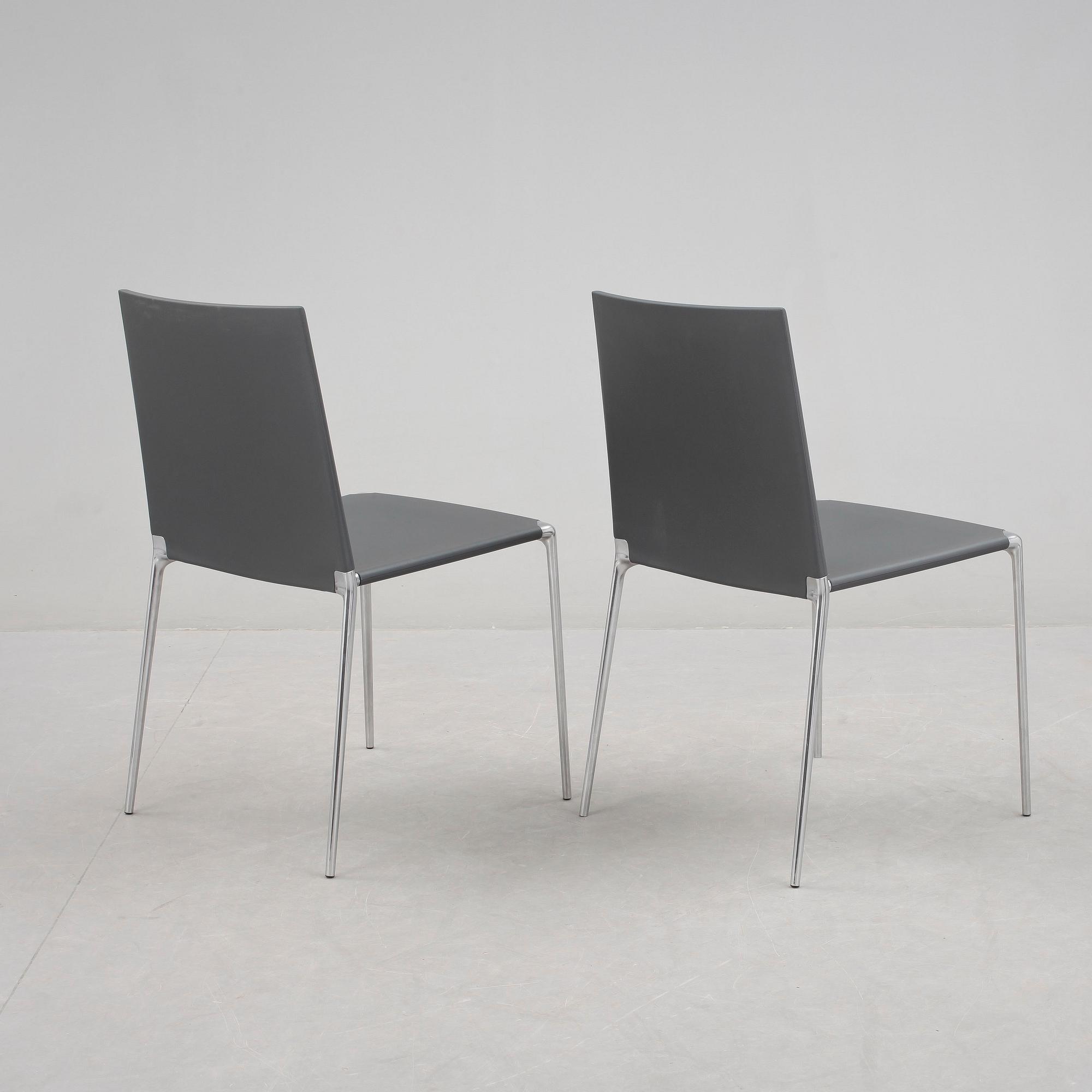 STOLAR, ett par, "Alma", Roberto Barbieri, Maxalto, B&B, Italia, formgiven 2002, daterade 2004.