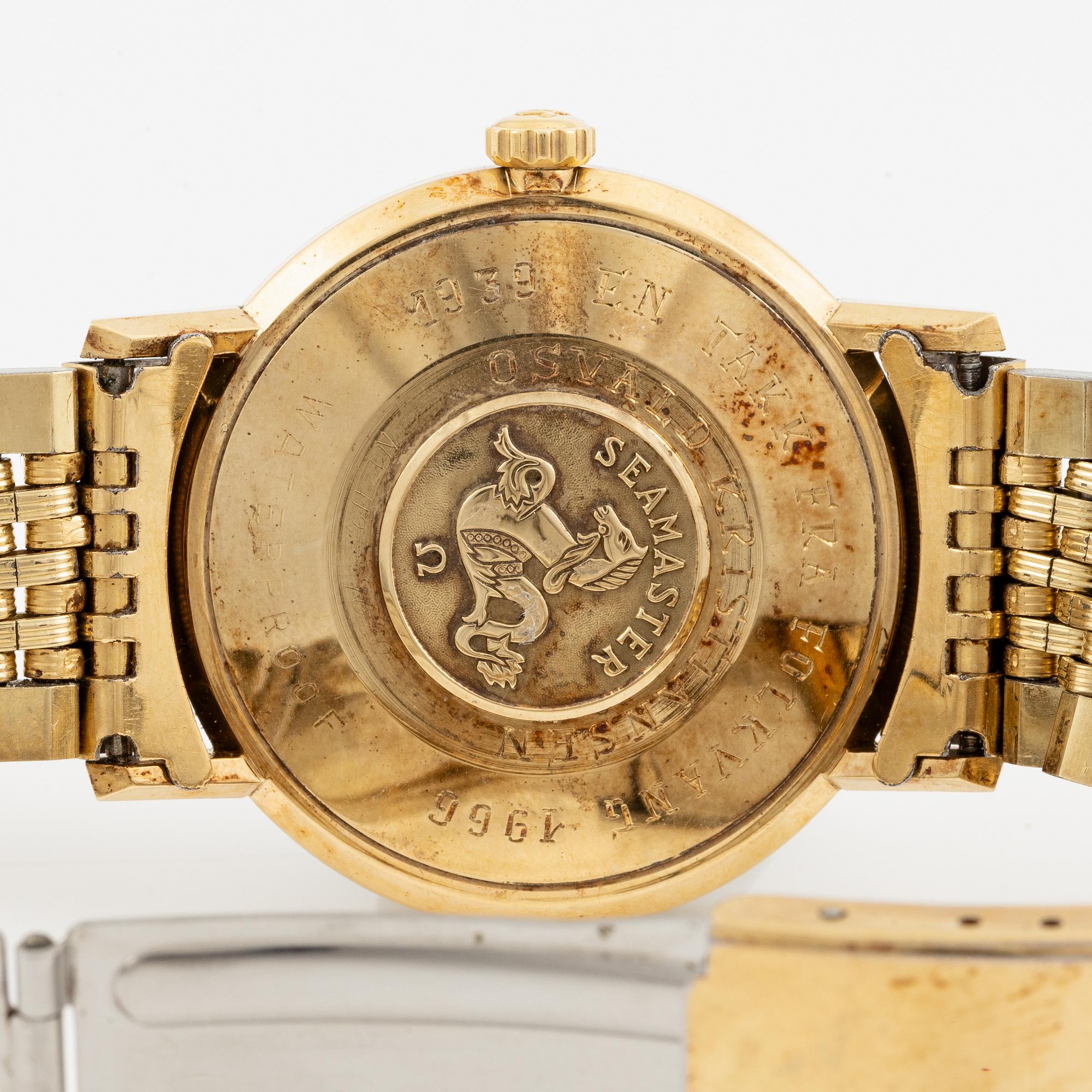 Omega, Seamaster, De Ville, wristwatch, 34.5 mm.