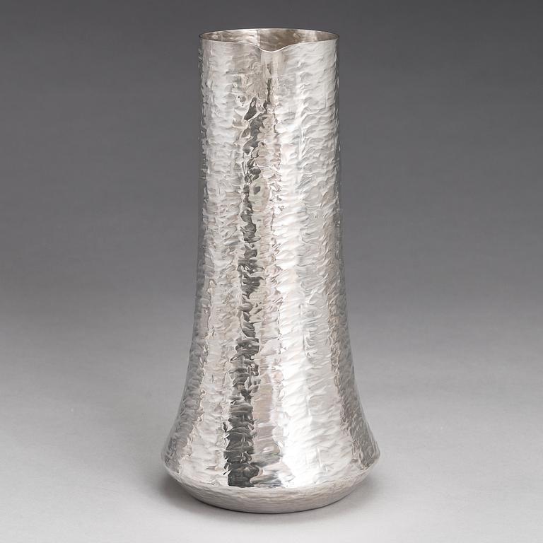 TAPIO WIRKKALA, TILLBRINGARE med BÄGARE, 4 st, silver, stämpelsignerade TW, Kultakeskus oy, Tavastehus, 1973 och 1977.