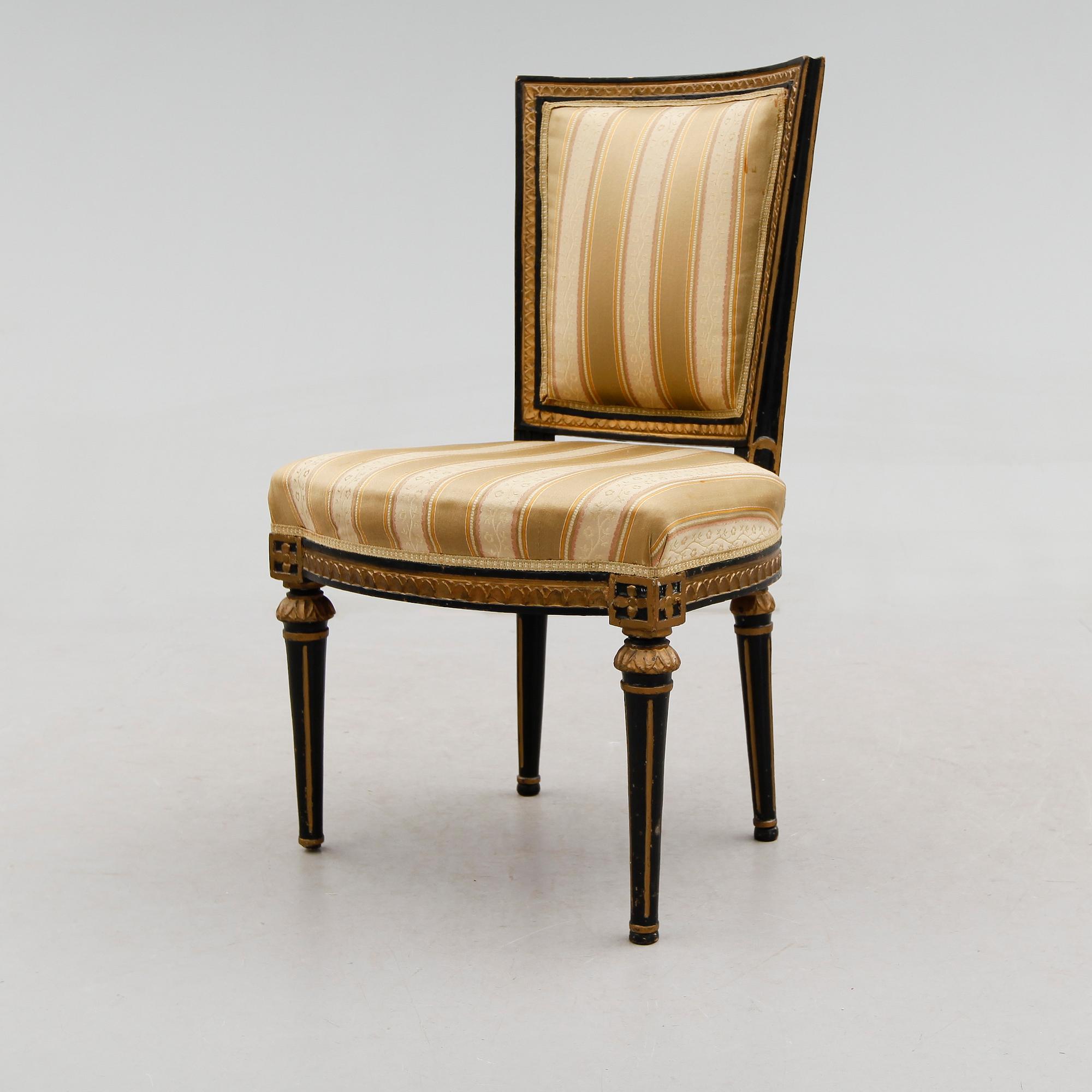 STOL, Stockholms stolmakarämbetes sigill, gustaviansk, 1700-talets slut.