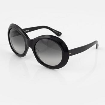 Oliver Goldsmith, a pair of black "Audrey" sunglasses.