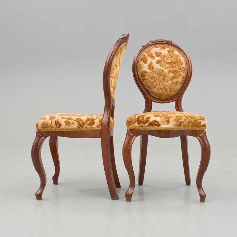 STOLAR, 5 st, nyrokoko, 1800-talets slut.