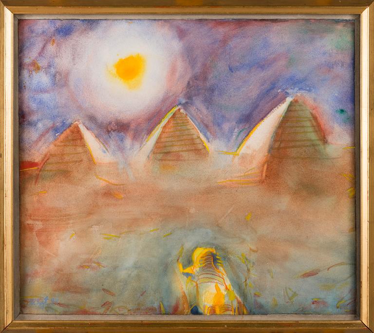 OLLI LYYTIKÄINEN, "KOLME PYRAMIDIA JA SFINKSI".