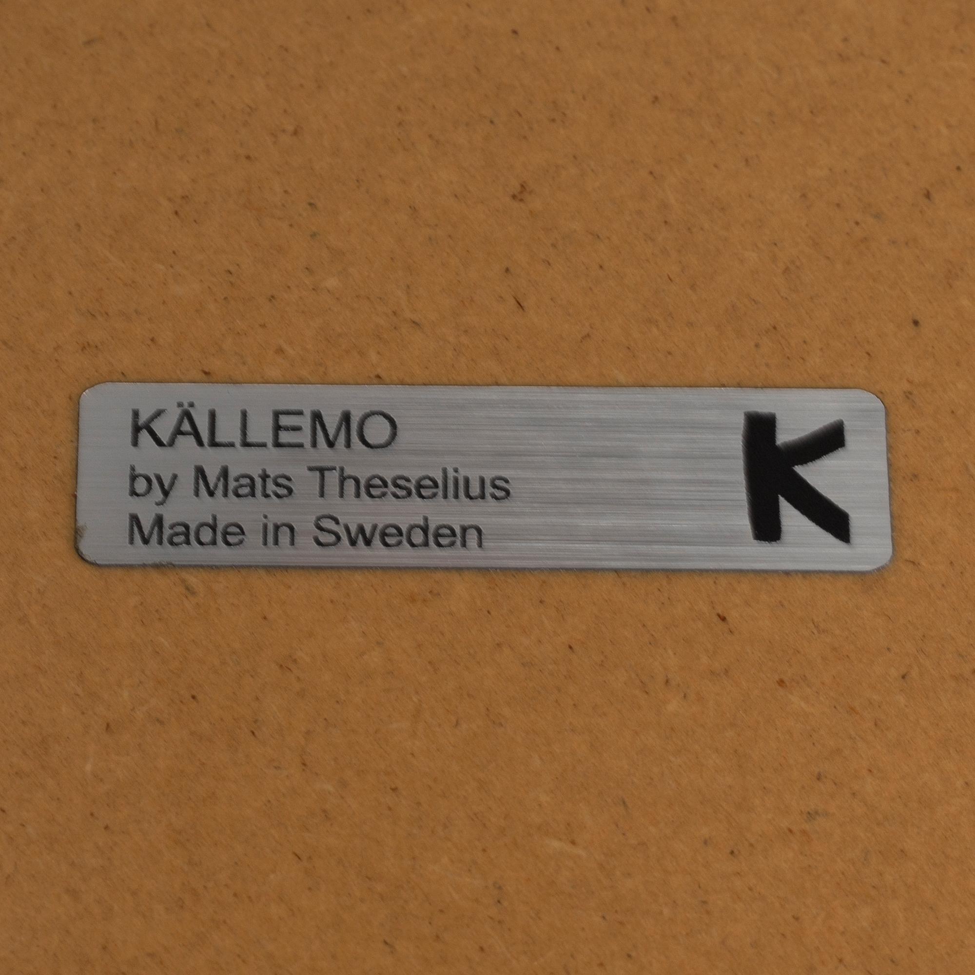 Mats Theselius, an 'Aluminium chair' lounge chair from Källemo, designed 1990.