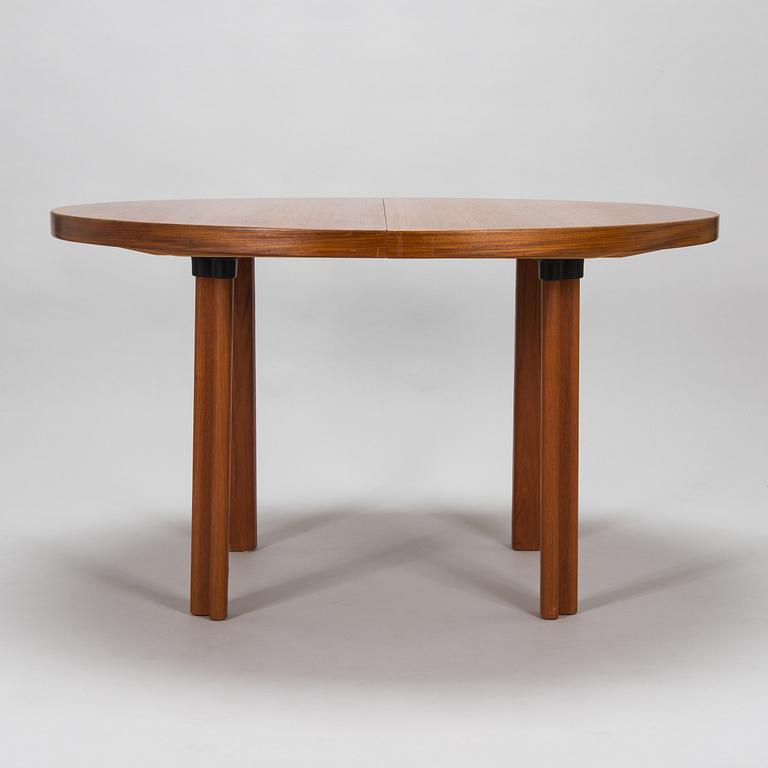 Alvar Aalto, a 1960's 'H93' dining table for Artek.