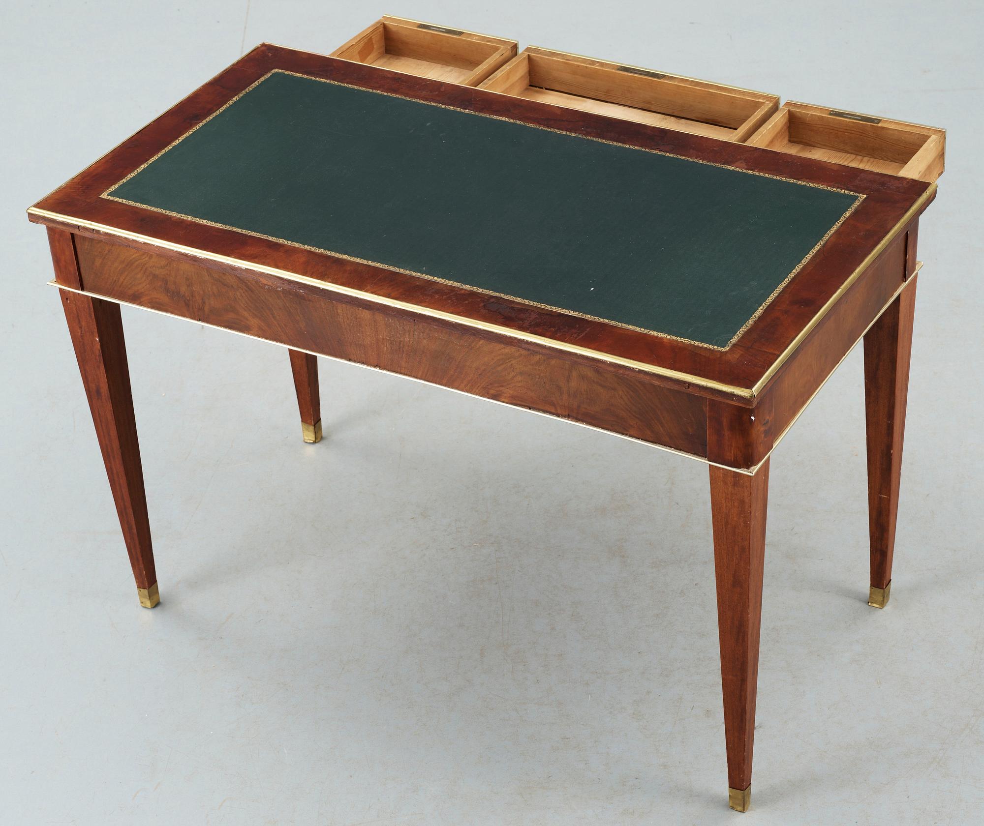 SKRIVBORD, nygustaviansk stil, sent 1800-tal.