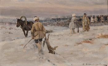 Sergei Semenovich Voroshilov, HUNTING SCENE.