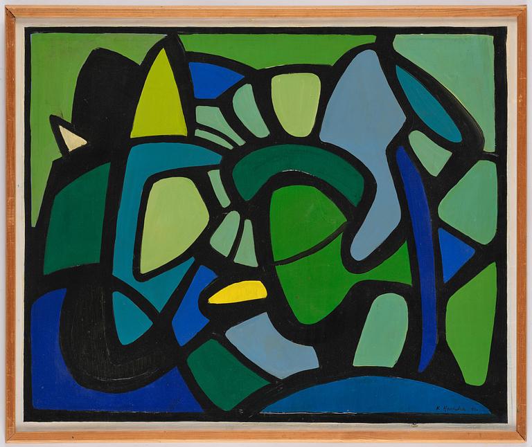 Kristine Harrebekk, Composition in Green.