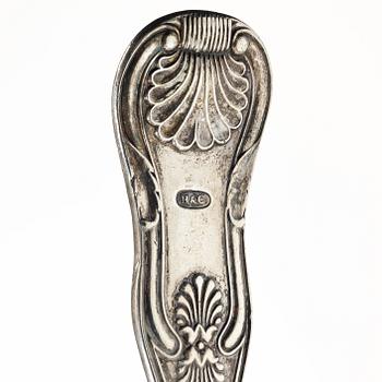 Gustaf Möllenborg, Soppslev, silver, Stockholm 1845.