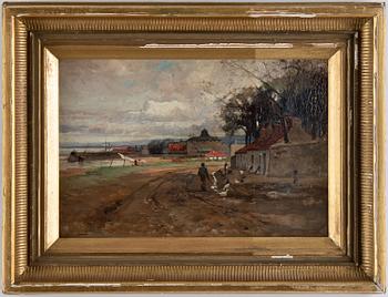 George Gray, oil on canvas, signed.