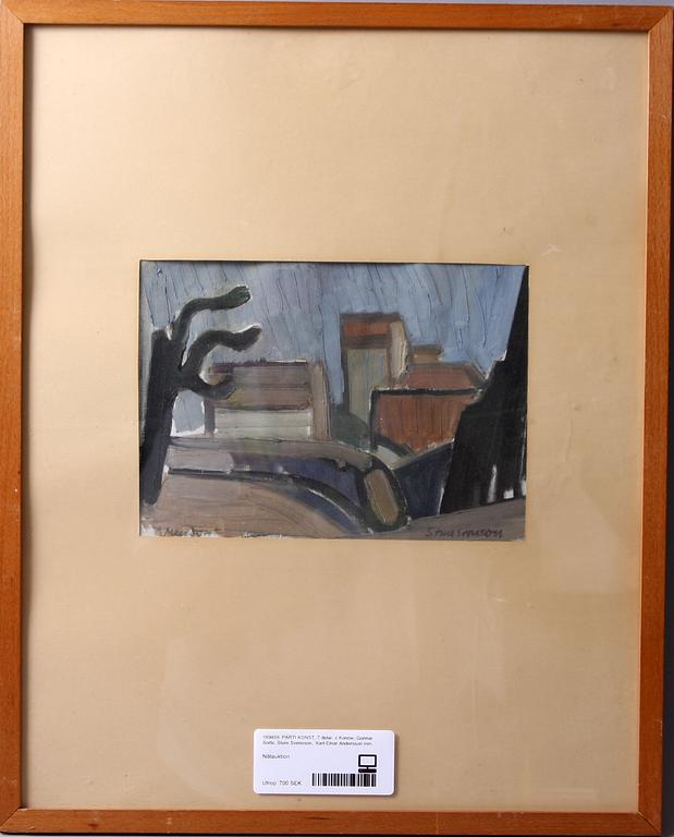 PARTI KONST, 7 delar. v Konow, Gunnar Sorte, Sture Svensson,  Karl-Einar Andersson mfl.