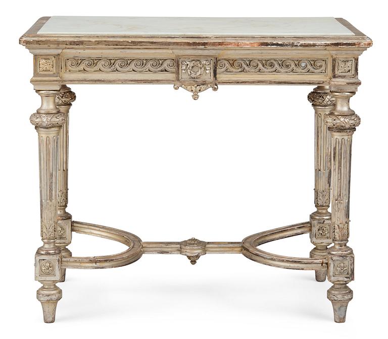 A RUSSIAN IMPERIAL FURNITURE SET, 6 PIECES.