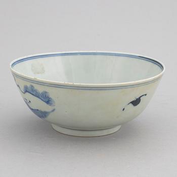 Skål, porslin, Kina, Qingdynastin, 1800-tal.