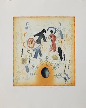 Helmtrud Nyström, Etchings, 3 pcs.