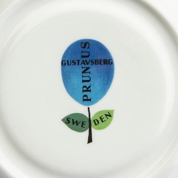 Stig Lindberg, a 13 pcs Prunus service from Gustavsberg.
