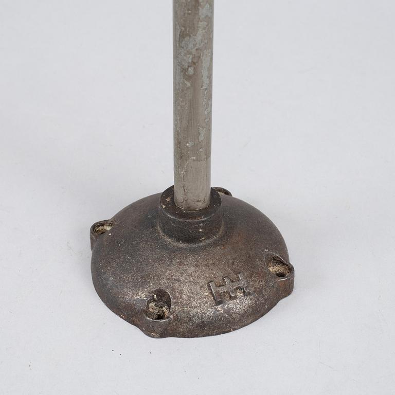 A set of four metal wall lights, first half of the 20th century.