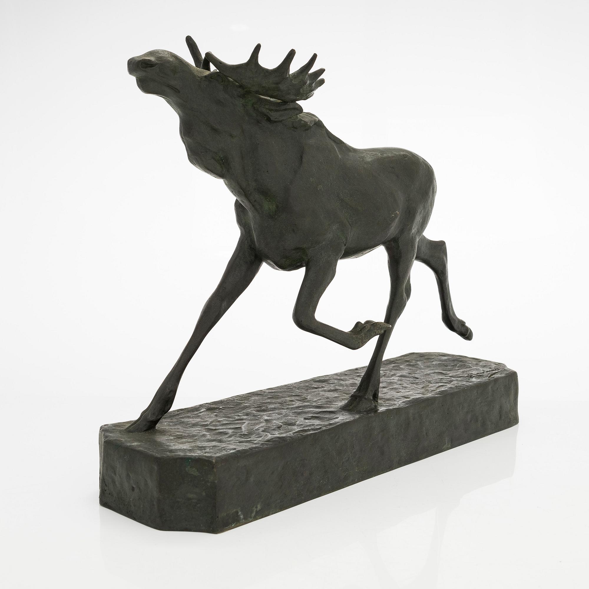 Eric Elenius, Springande älgtjur.