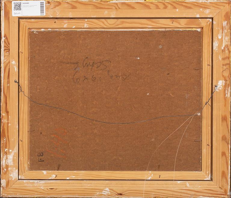 JULES SCHYL, oil on panel signed and dated 1949.