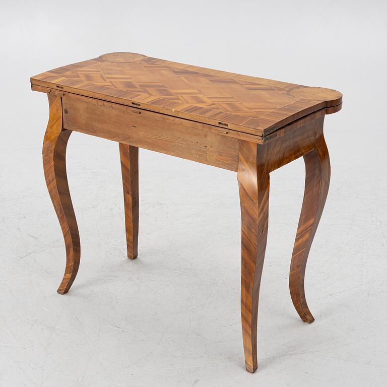 A Rococo table, 18th century.