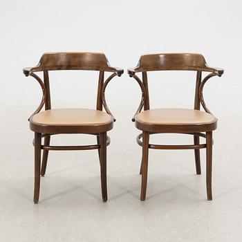 Karmstolar 6 st Gemla "Cattelin" sent 1900-tal.