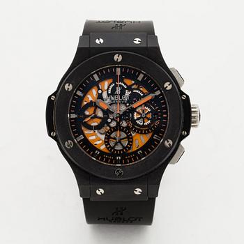 Hublot, Big Bang Aero Bang Orange, armbandsur, kronograf, 45 mm .