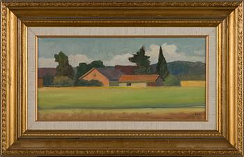 Onni Oja, Kesämaisema (aihe Vihdistä).