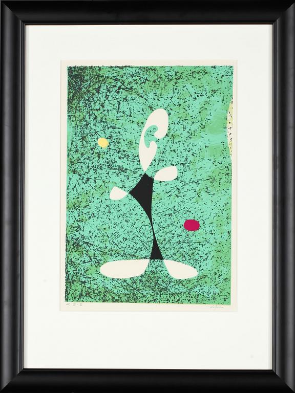 PIERRE OLOFSSON, färglitografi, signerad och numrerad HC IV - VI.