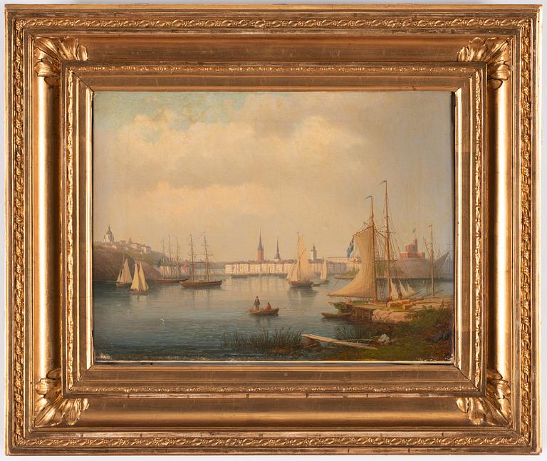Carl Abraham Rothstén, The inlet of Stockholm.
