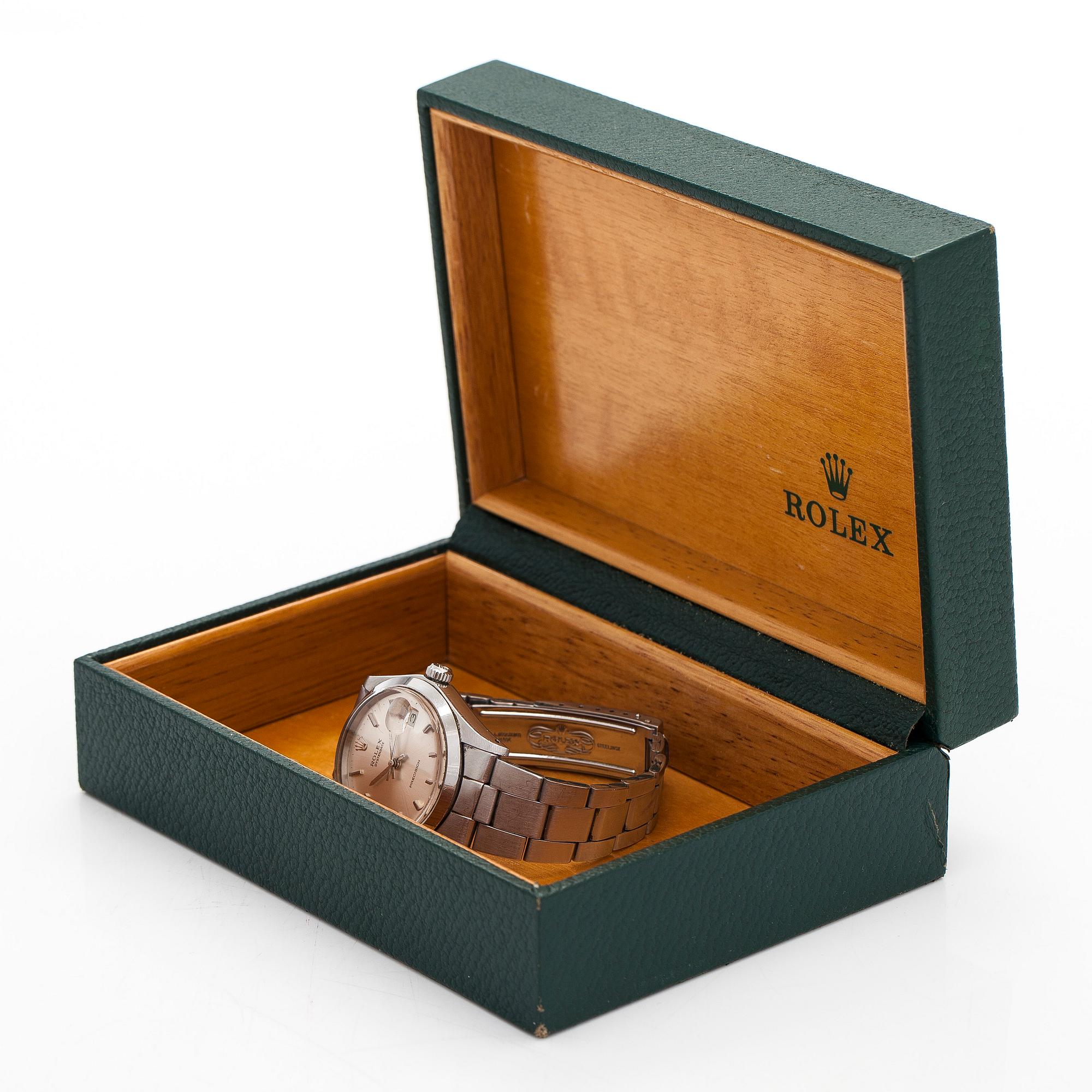 Rolex, Oysterdate, Precision, wristwatch, 35 mm.