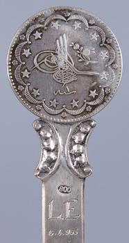 PARTI SILVER, 4 st, bl a 1800-tal.