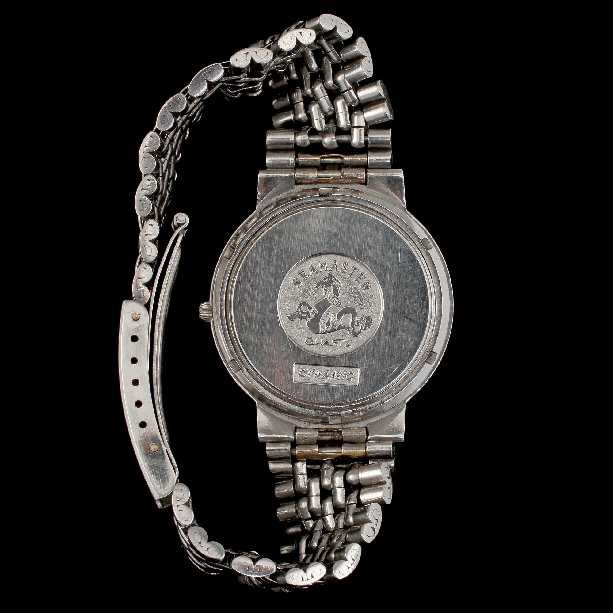 ARMBANDSUR, Omega, Dynamic, stål, 1900-talets sista kvartal.