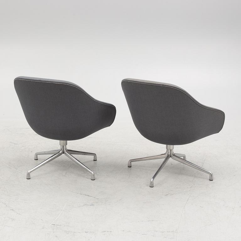 Hee Welling, swivel armchairs, 4 pcs, "AAL81", Hay, contemporary.
