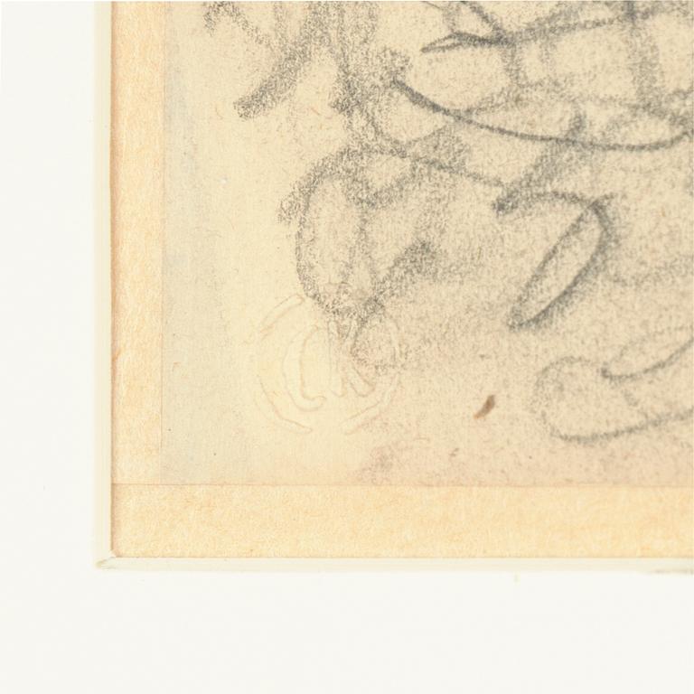 Carl Kylberg, pencil drawing.