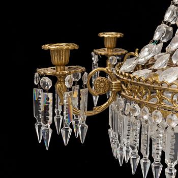 A late 20th century chandelier.