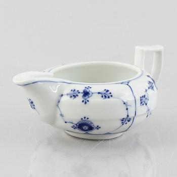 A 'Musselmalet' porcelain creamer, Royal Copenhagen, model 56, 1898-1923.