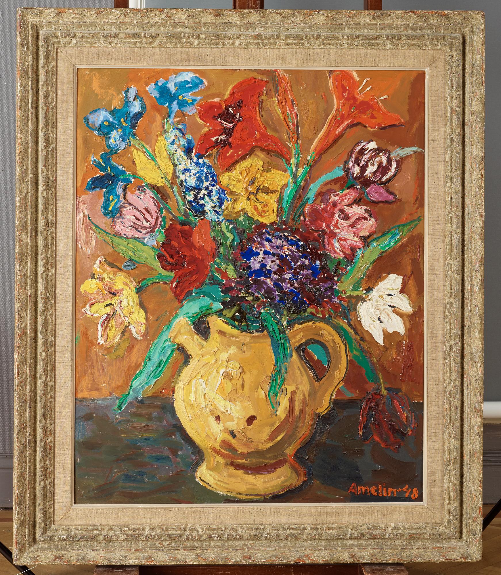 Albin Amelin, Blomsterstilleben.
