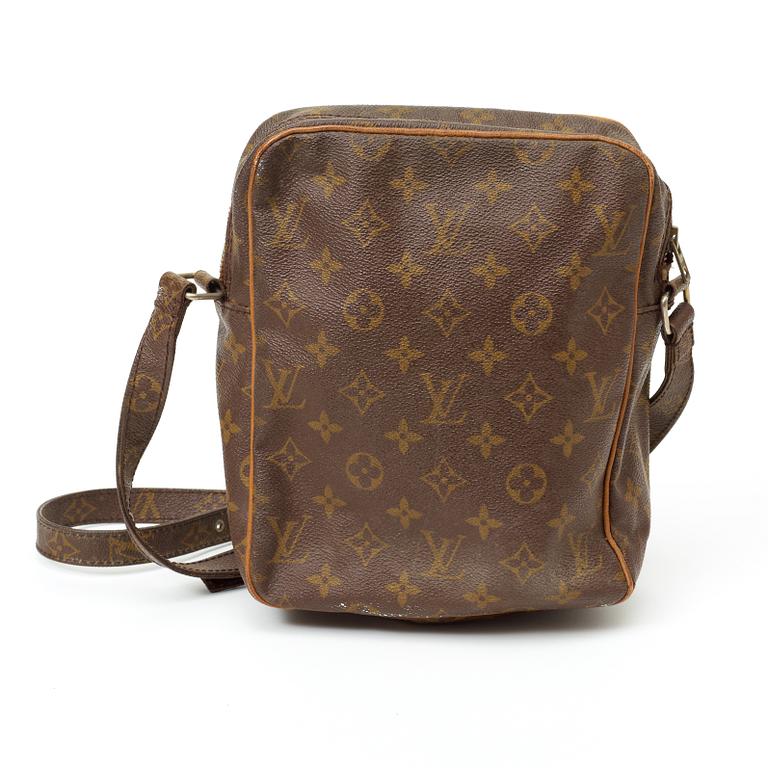 A 1974 monogram canvas handbag by Louis Vuitton,