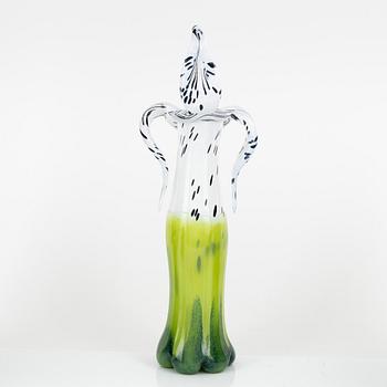 Ludvig Löfgren, vase, "Atomic Orchid", Kosta Boda.