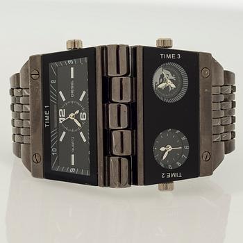 ARMBANDSUR, herr, Diesel, stål.