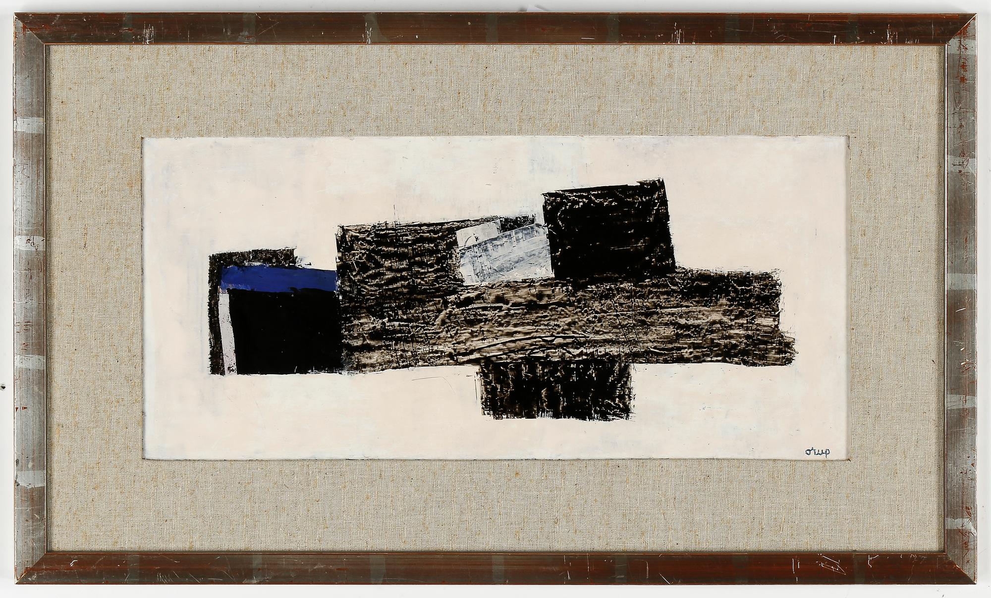 BENGT ORUP, olja på pannå, signerad.