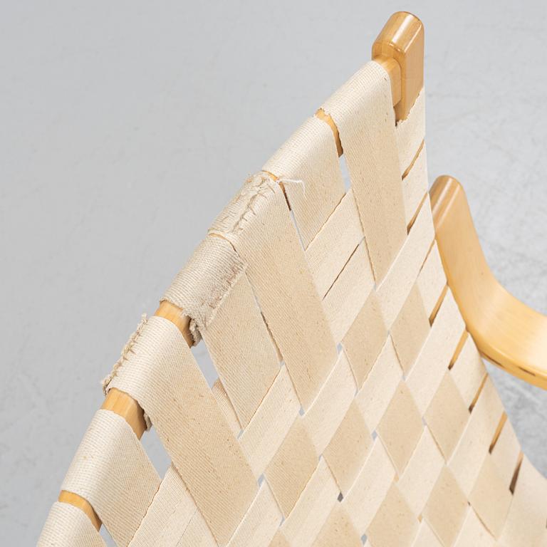 Alvar Aalto, a model 406 armchair, Artek, Finland.
