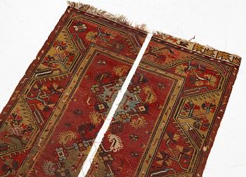 A fragment in two parts, antique Milas, Muğla Western Anatolia, c. 140 x 85 cm.