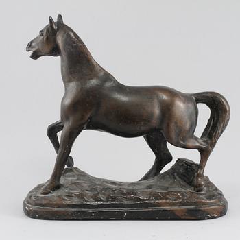 SKULPTUR, bemålat gips, 1900-tal.