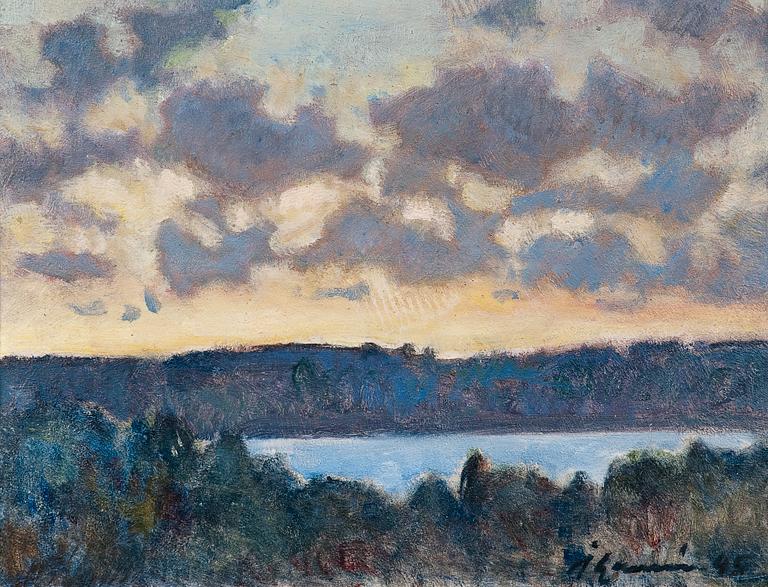 Per Åke Laurén, VIEW OVER THE LAKE.